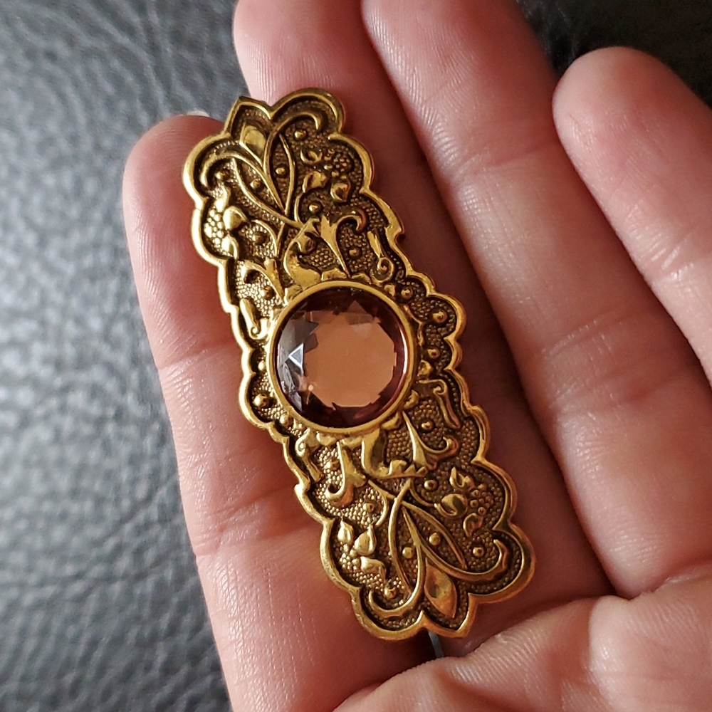 Vtg Vatican Library Collection Brooch